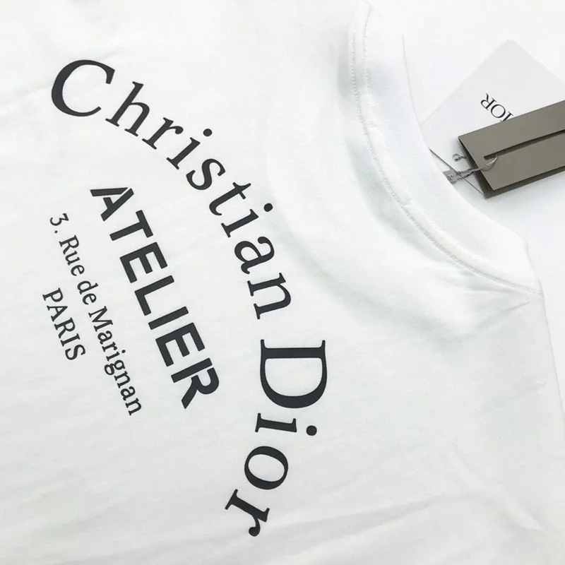 ★日本!!人気!ディオール Tシャツ 偽物 CD 刺繍 コラボ ライオン オーバーサイズ dex24232