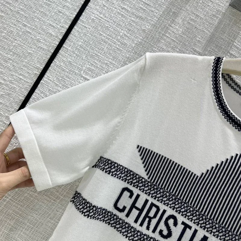 春もの新作ディオール Tシャツ 偽物 コットンジャージー dey35556