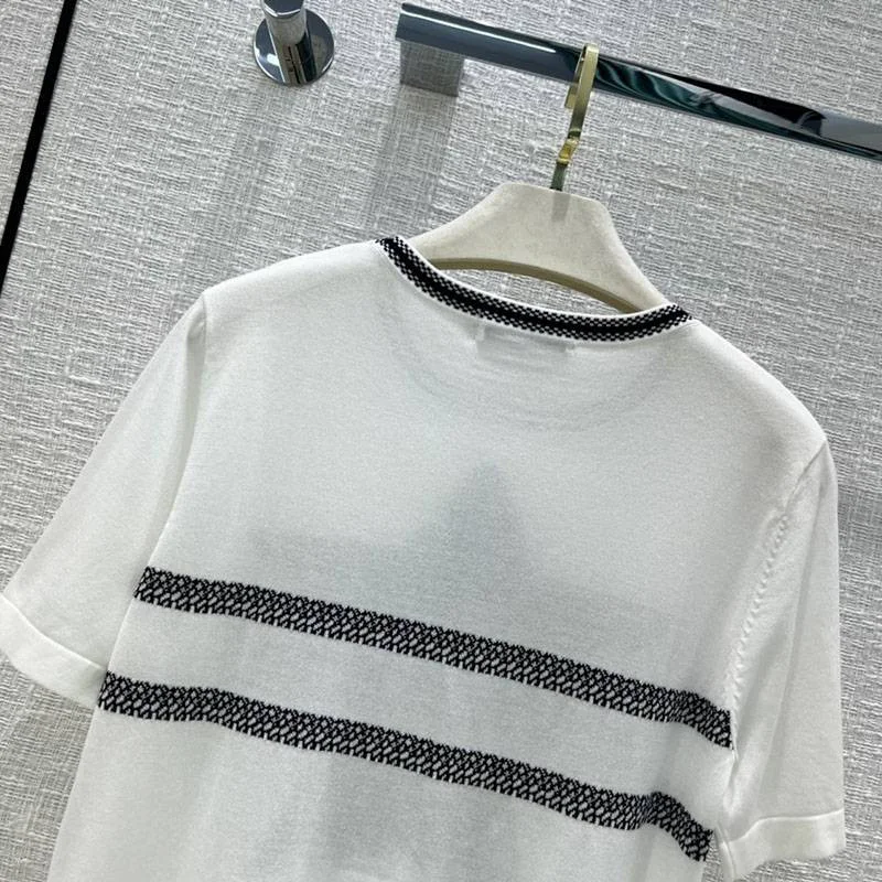 春もの新作ディオール Tシャツ 偽物 コットンジャージー dey35556