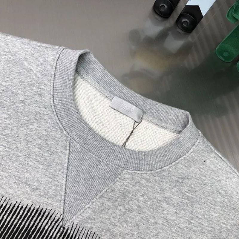 稀少 ディオール 刺繍 コットン クルーネック コピー トレーナー dez75825