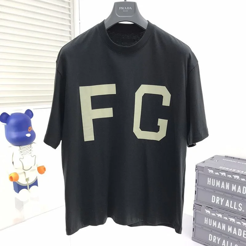 最安値挑戦Fear of God【エッセンシャルズ スーパーコピー】キッズ半袖ロゴ入りTシャツ fet31105