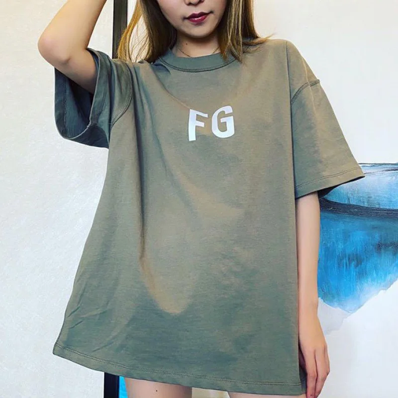 超希少!フィアオブゴッド FG Tシャツ コピー グリーン fit11955