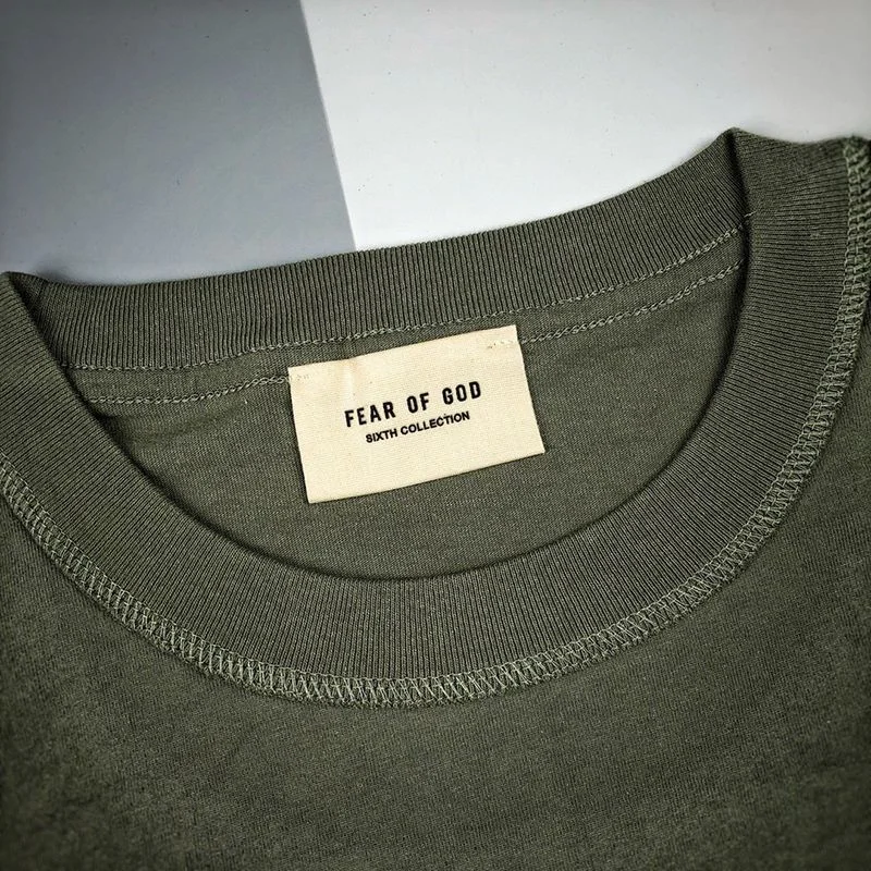 超希少!フィアオブゴッド FG Tシャツ コピー グリーン fit11955