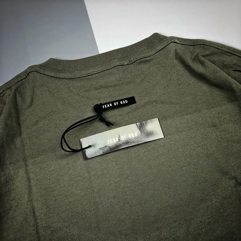 超希少!フィアオブゴッド FG Tシャツ コピー グリーン fit11955