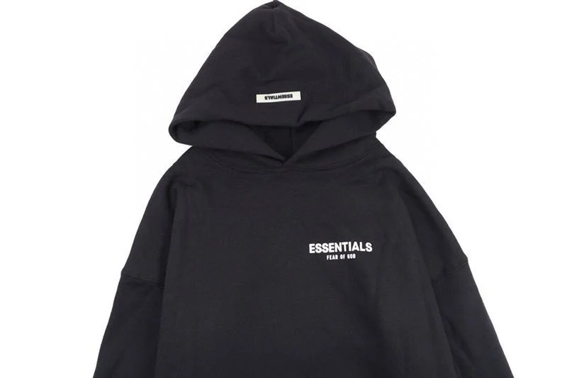 可愛いフィアオブゴッド エッセンシャルズ パーカー コピー ブラック fit36743