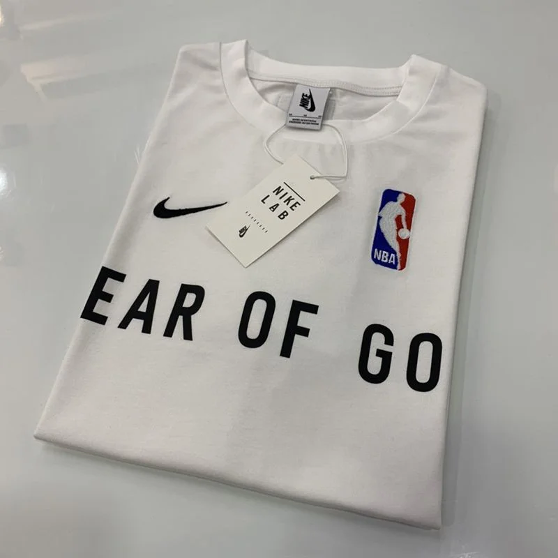 最安値挑戦フィアオブゴッド ナイキ NBA コラボ Tシャツ コピー ホワイト fiw83030