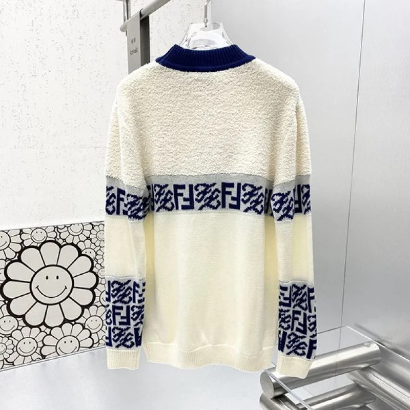 ★日本!!人気！フェンディ PULLOVER メンズ FFロゴ ハイネック ニット コピー 2色 FZY310AITTF0QA1