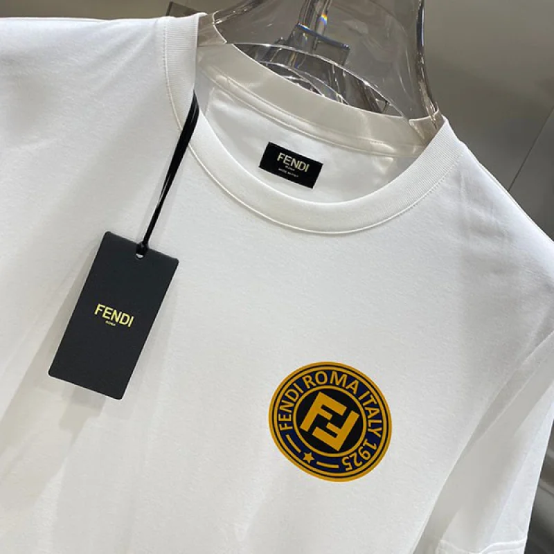 フェンディ コピー FFロゴ Tシャツ feb33196