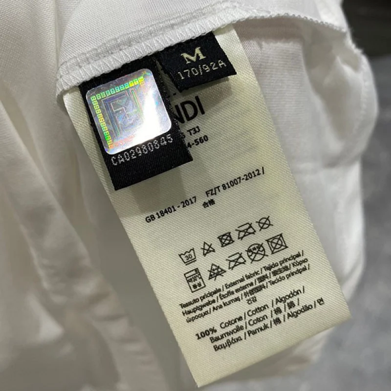 フェンディ コピー FFロゴ Tシャツ feb33196