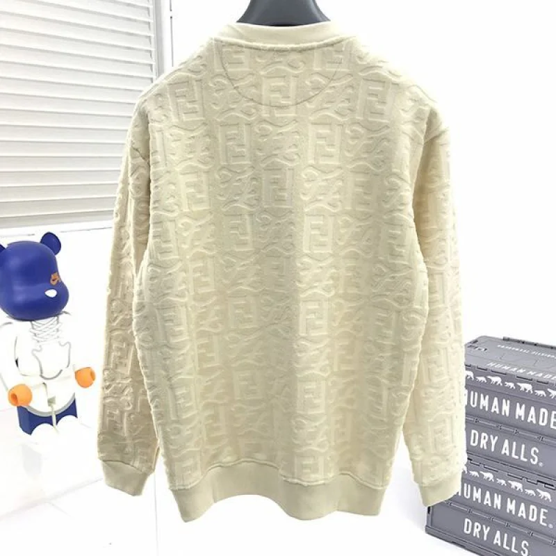 大人気!!新色 フェンディ ホワイト ビスコース セーター コピー fee66065