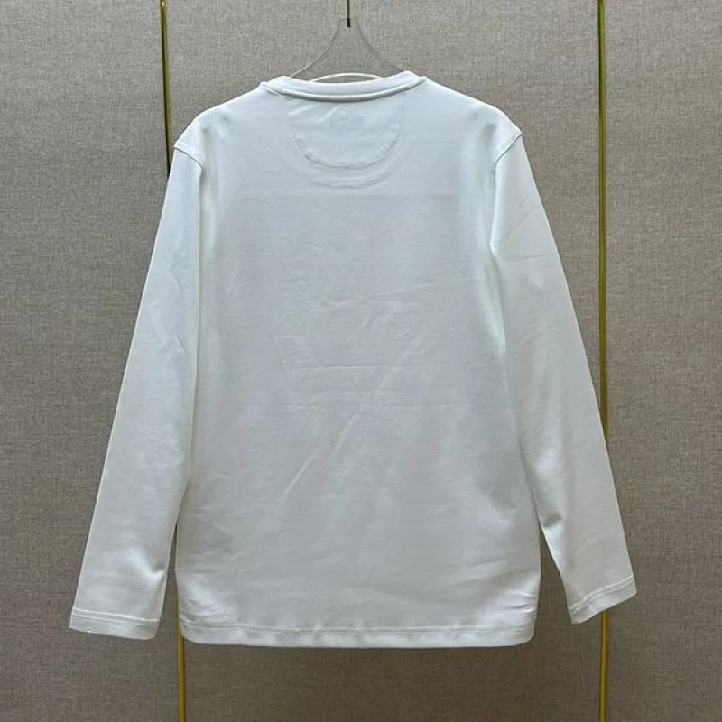入手困難フェンディ アジュール刺繍FF 長袖クルーネック Tシャツ コピー 2色 fee86210