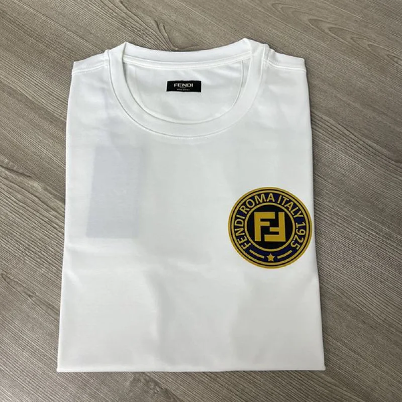入手困難フェンディ アジュール刺繍FF 長袖クルーネック Tシャツ コピー 2色 fee86210