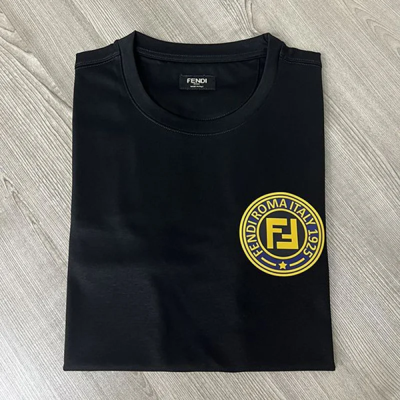 入手困難フェンディ アジュール刺繍FF 長袖クルーネック Tシャツ コピー 2色 fee86210