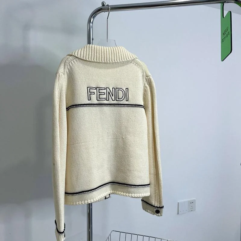 超希少!【フェンディ】FF モチーフ★2021カーディガンセーターコピー fee96685