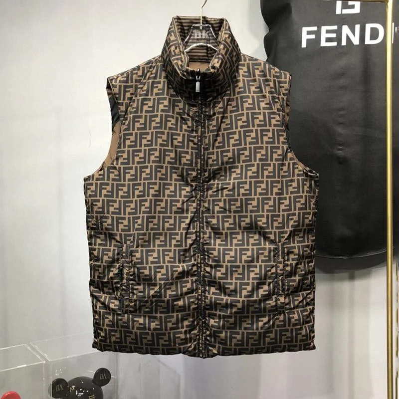 ☆超人気☆フェンディ ダウンベストスーパーコピー ☆両面着用可能☆ feh38445