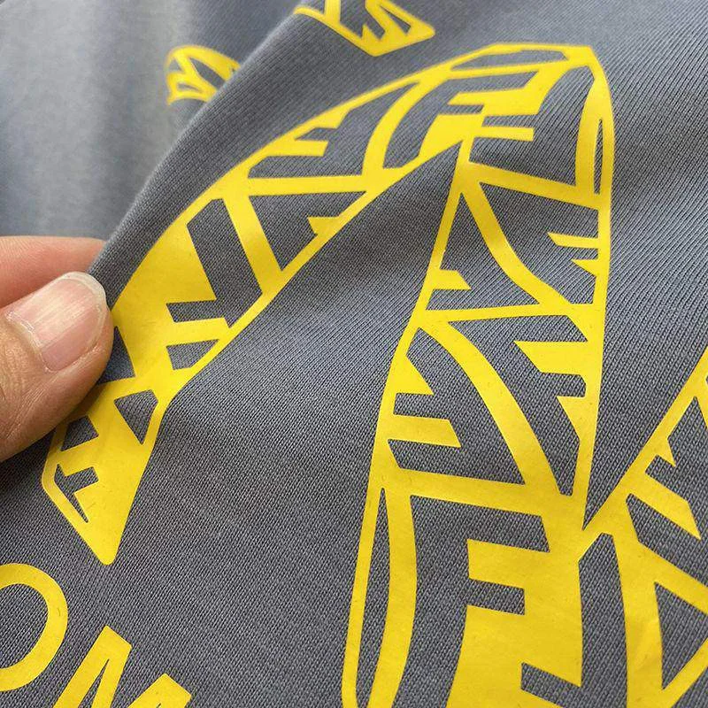 《大人気》フェンディ ROMA ロゴ クルーネック 偽物 Tシャツ fel93787