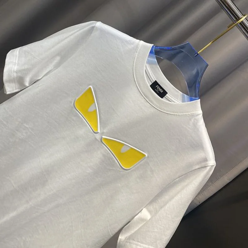 超話題!フェンディ モンスター バッグバグス Tシャツ コピー fem35090