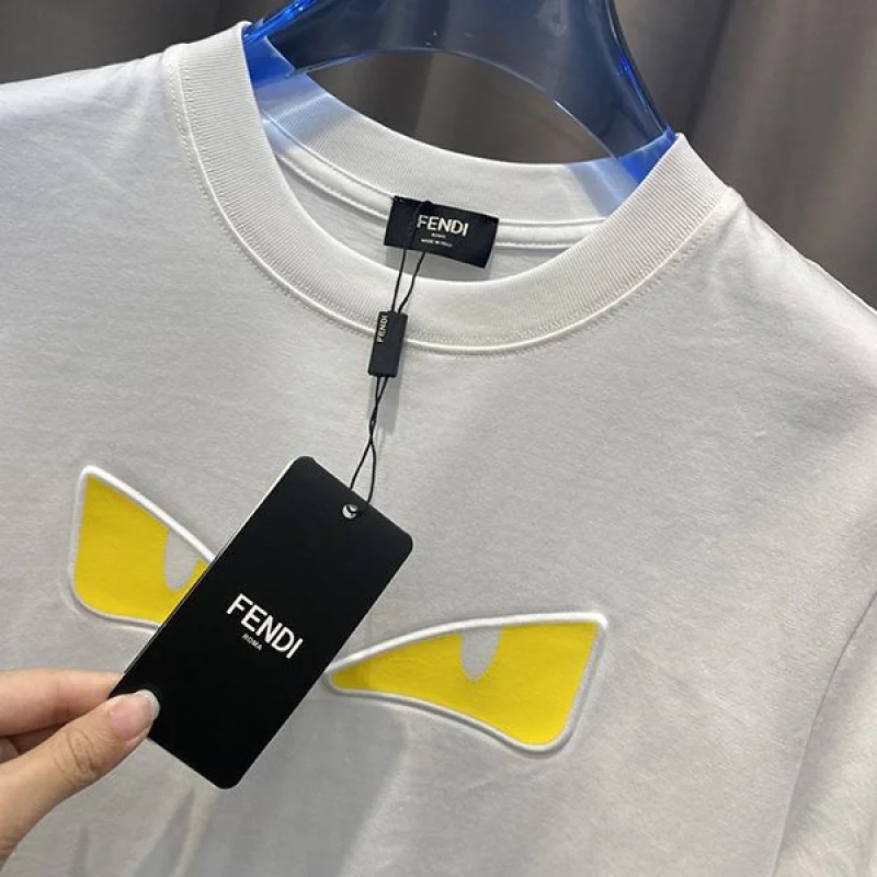 超話題!フェンディ モンスター バッグバグス Tシャツ コピー fem35090
