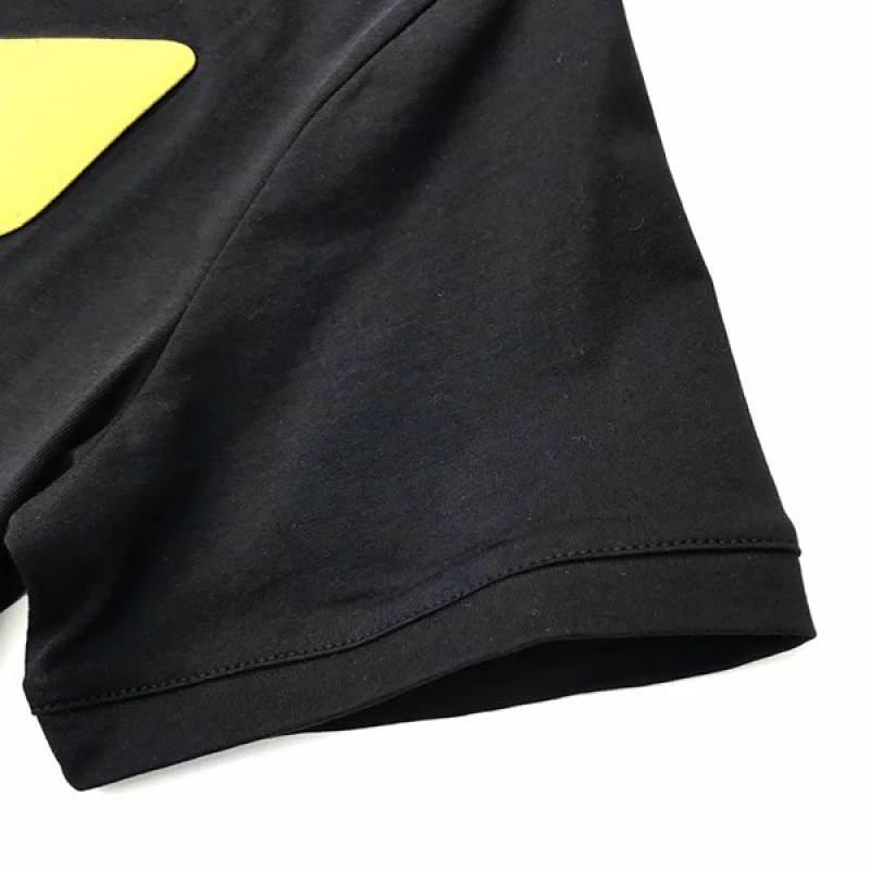 争奪戦 フェンディモンスター ロゴ クルーネック 偽物 Tシャツ fev46686