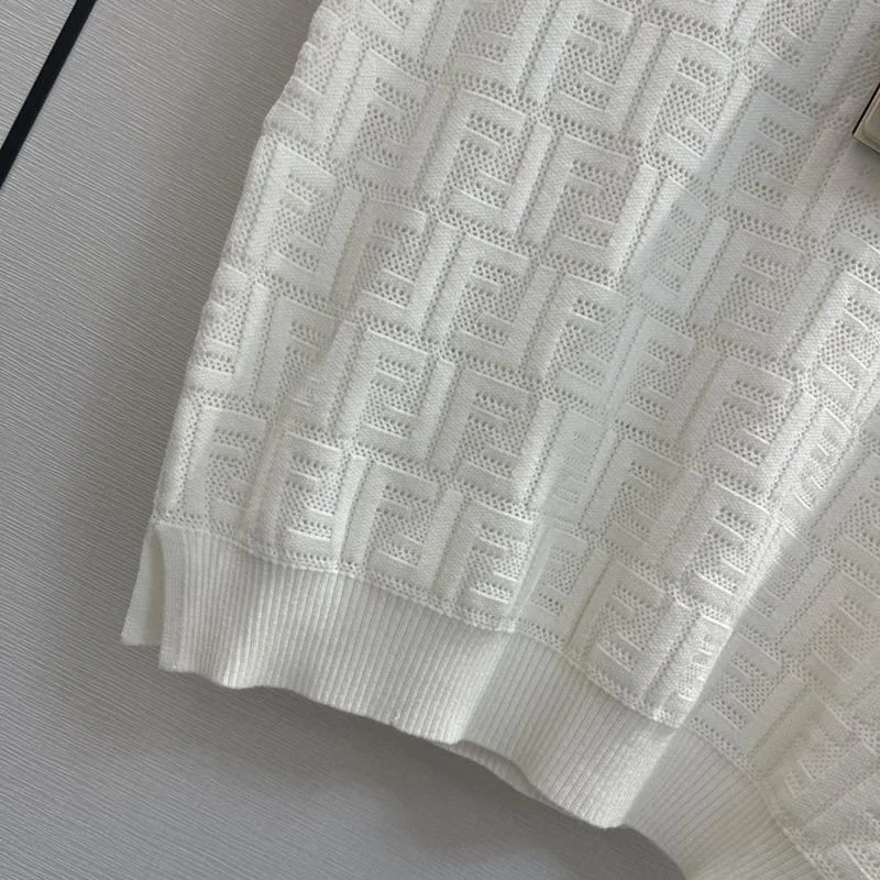 すぐ届く【フェンディ】Tシャツ クルーネック 半袖 FFロゴ コットン コピー fen66109