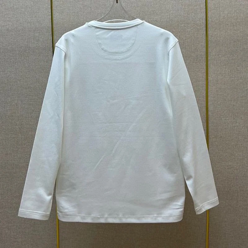 n級 おすすめフェンディ アジュール刺繍FF 長袖クルーネックTシャツ コピー 2色 fer21952