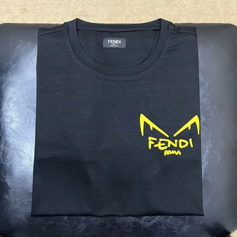 n級 おすすめフェンディ アジュール刺繍FF 長袖クルーネックTシャツ コピー 2色 fer21952