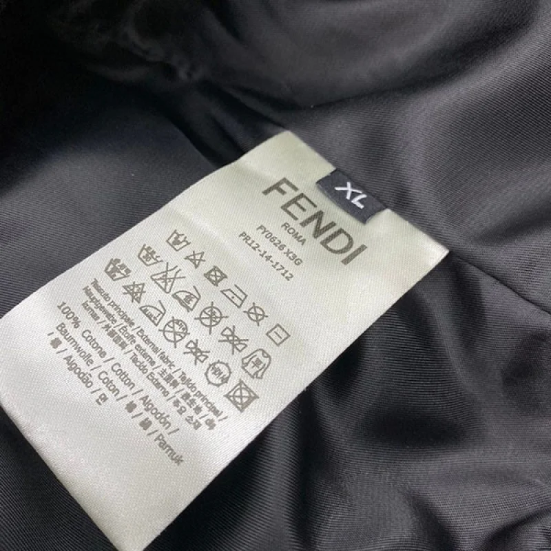 フェンディ ボンバージャケット FFモチーフ 偽物 fev80271
