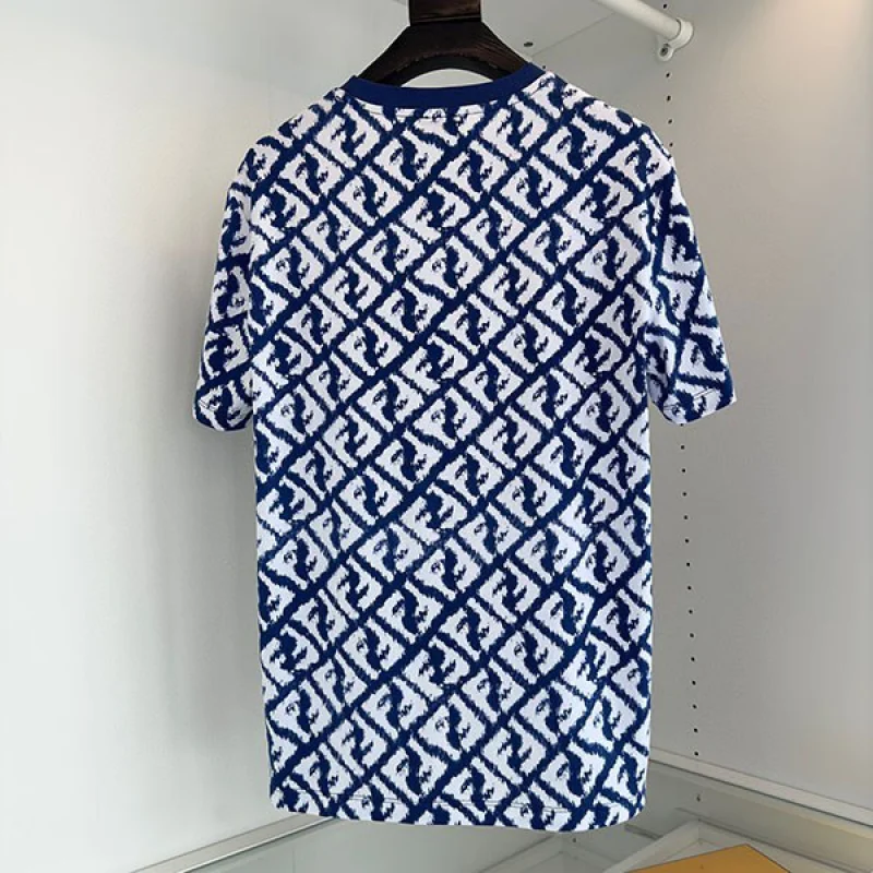 フェンディ コピー FFカーリグラフィ Tシャツ few10118