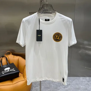 フェンディ コピー FFロゴ Tシャツ feb33196