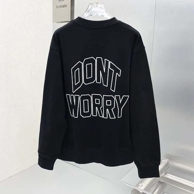 送料込ジバンシィ ロゴ刺繍★スリムスウェットシャツ コピー BMJ0H63Y78-001