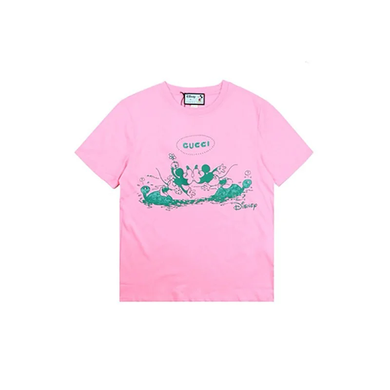 セール新作 グッチ コットン Tシャツ コピー 半袖 ロゴ gub08445