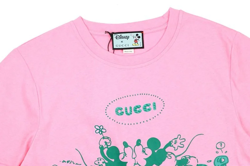 セール新作 グッチ コットン Tシャツ コピー 半袖 ロゴ gub08445