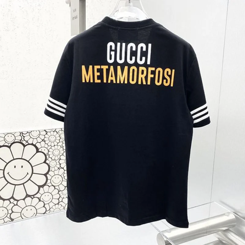 稀少アディダス グッチ コピー コットンジャージー Tシャツ 半袖 guc47736