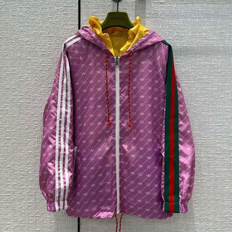 超希少!アディダス×グッチ コピー リバーシブル ジャケット GG guc97317