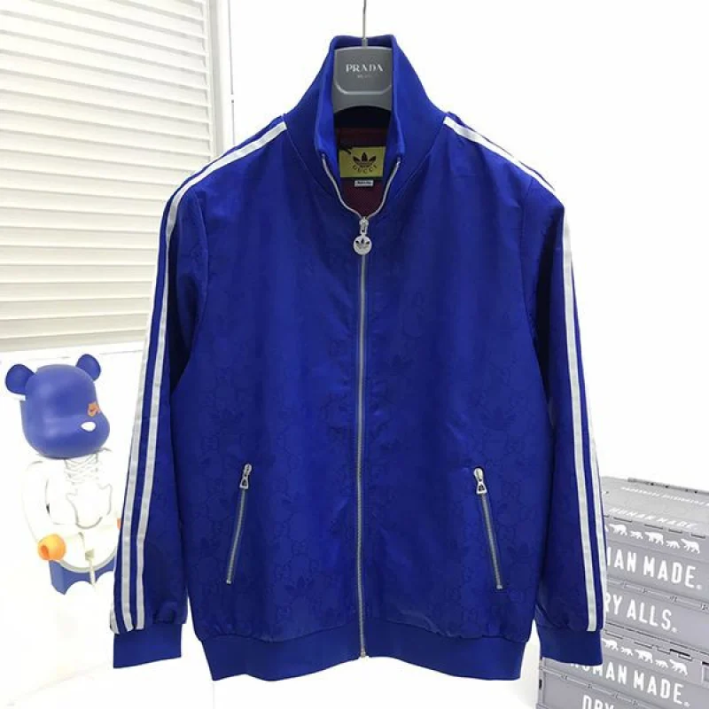 激安価格!グッチ アディダス コピー コットン ジャージー ジャケット gud38136