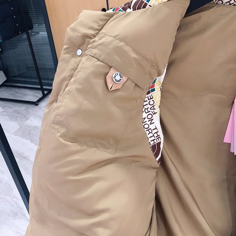 超希少!グッチ×ノースフェイス モノグラム ダウン ベストコピー gud87531