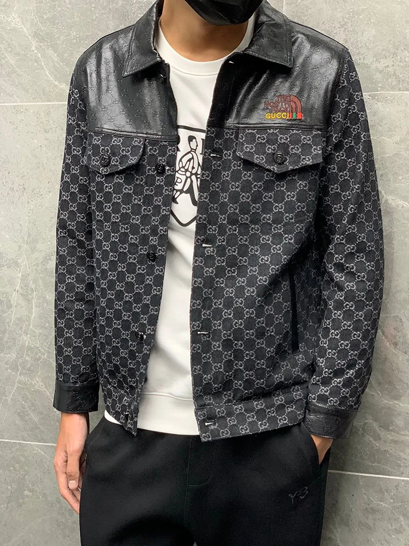欲しい♡超限定♪ グッチxノースフェイス GGキャンバス ジャケット gue24021