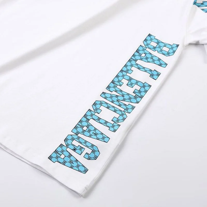 人気No1グッチ バレンシアガ コピー ロゴ ホワイト Tシャツ gue27260