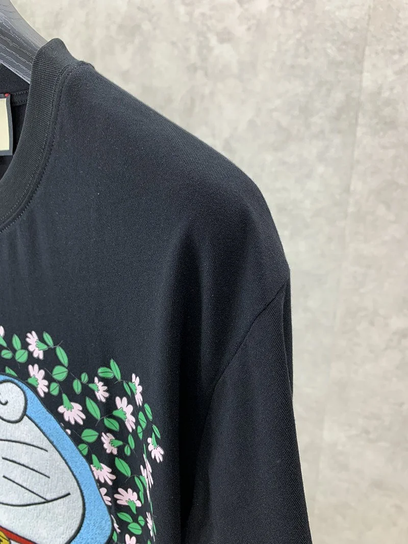 最安値挑戦 ドラえもんx グッチ 偽物 オーバーサイズ Tシャツ gue63908