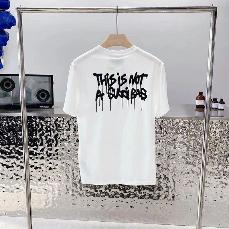 目を惹くカラー グッチ x バレンシアガ 偽物 コラボ 半袖Tシャツ gue70561