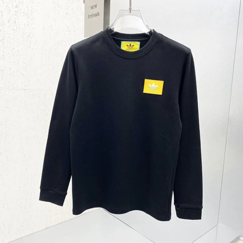 大人気!グッチ アディダス コラボ コピー ロゴ ニット ウールセーター 3色 gue75148