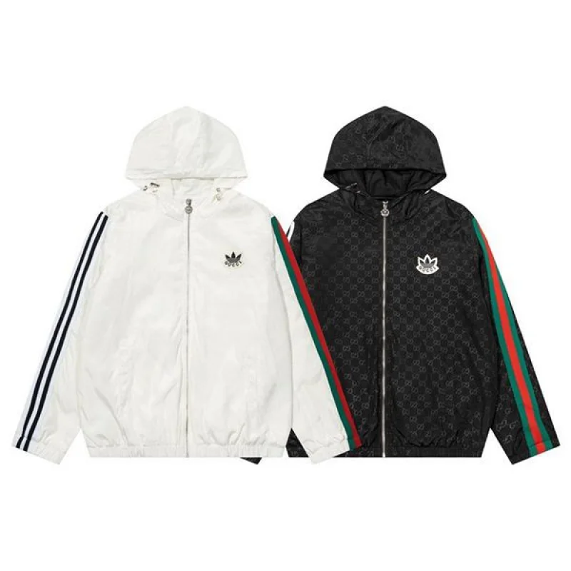 一目惚れ♪グッチ アディダス 偽物 コットン スウェットシャツ 2色 gue90863