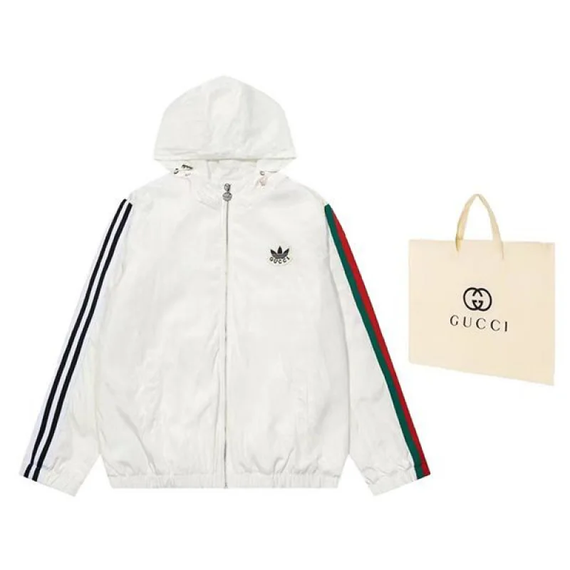 一目惚れ♪グッチ アディダス 偽物 コットン スウェットシャツ 2色 gue90863