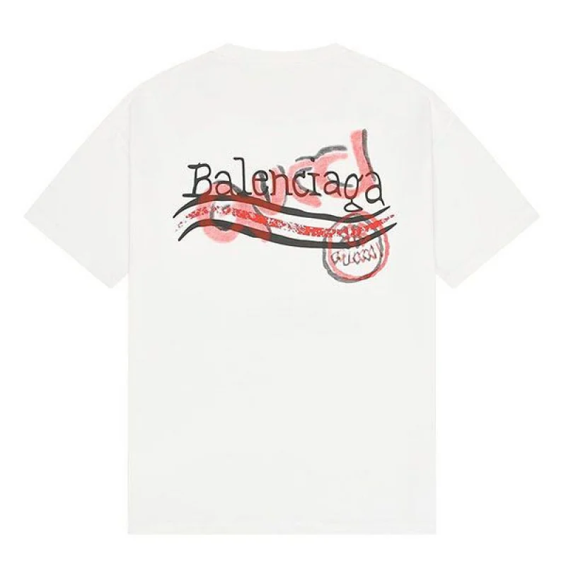 グッチ×バレンシアガ コラボ コピー クルーネック Tシャツ guf01259