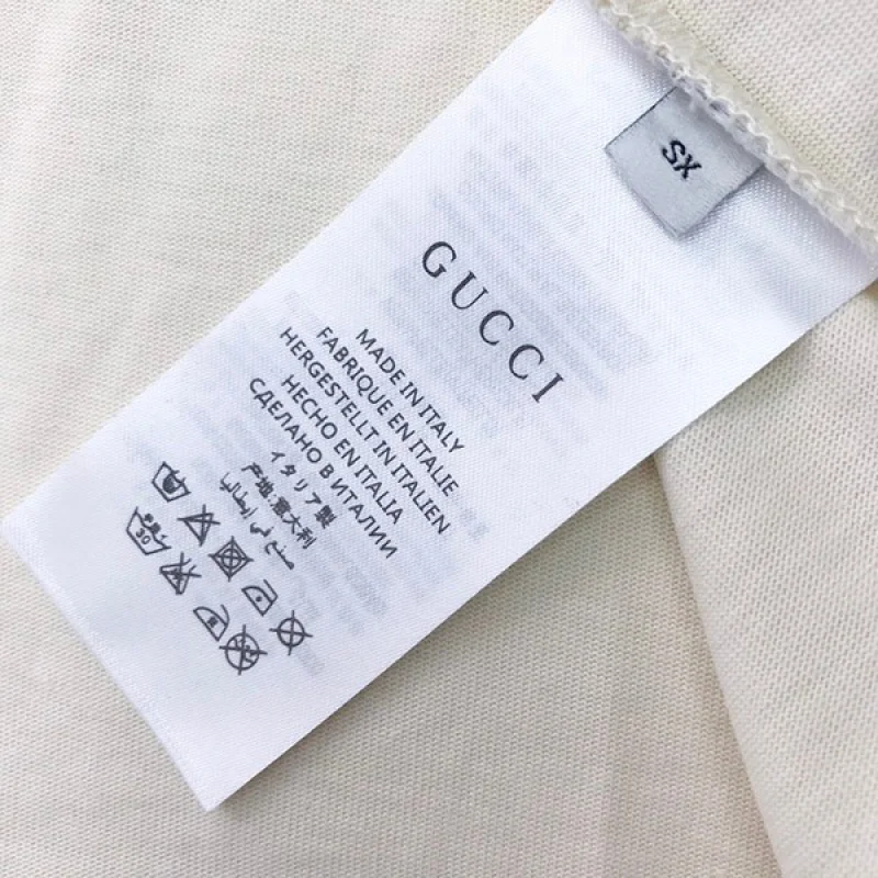グッチ ホワイト Tシャツ 偽物 コットン 2色 guf64851