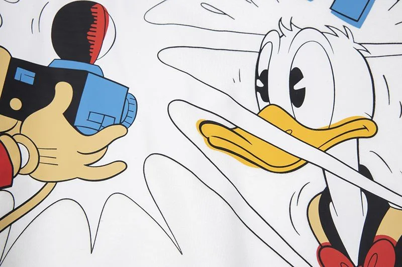 累積売上総額第1位!グッチxディズニー ドナルドスウェットシャツ コピー guh65061