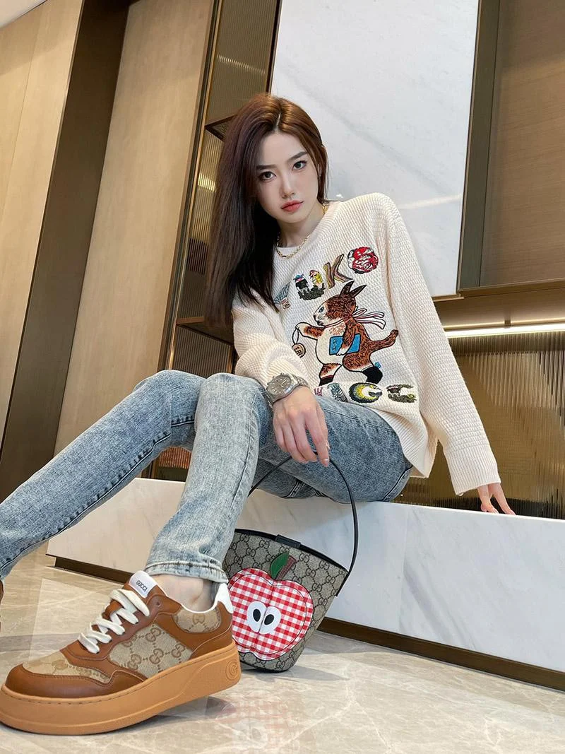 21-22AW グッチ セーター コピー GGジャガードコットyuku gui81822