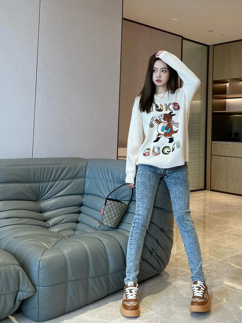 21-22AW グッチ セーター コピー GGジャガードコットyuku gui81822