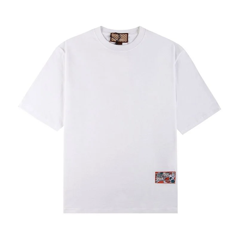 追跡付き発送バレンシアガ×グッチ コピー ホワイト ロゴ Tシャツ guj97303