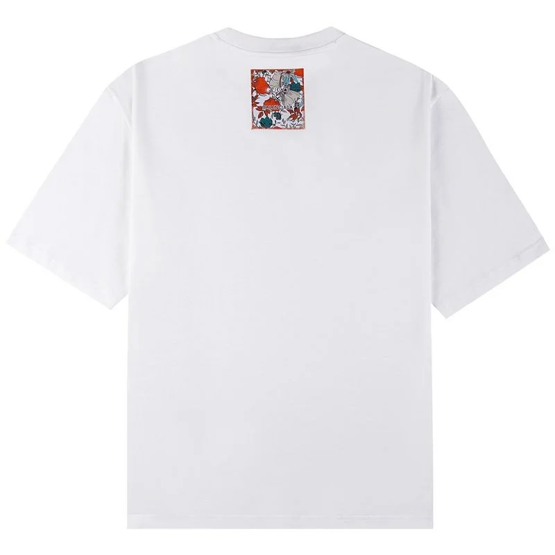 追跡付き発送バレンシアガ×グッチ コピー ホワイト ロゴ Tシャツ guj97303